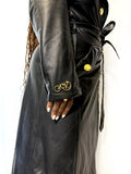 Jordan Leather Trench
