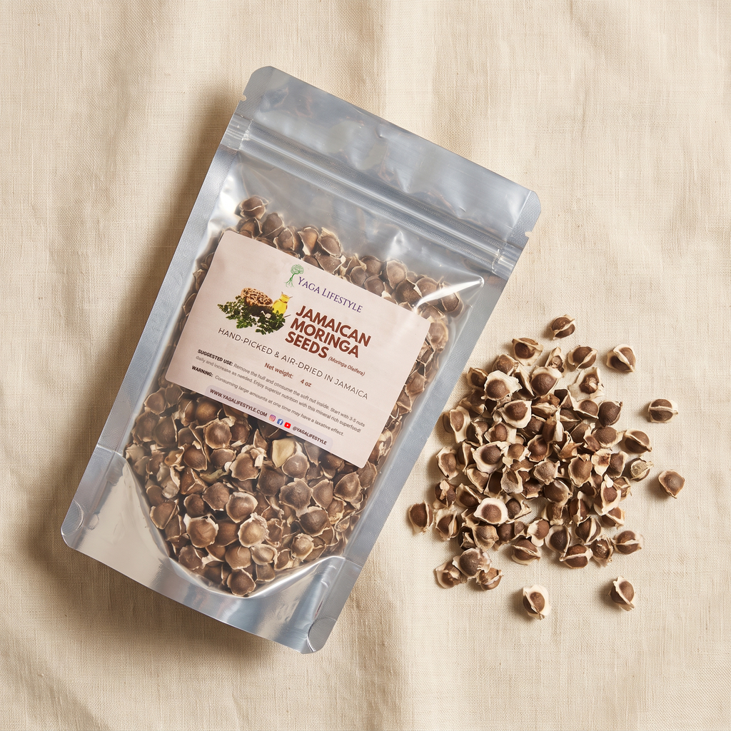 Jamaican Moringa Oleifera Seeds (Raw, Organic)