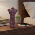 Large Male Torso Candle
