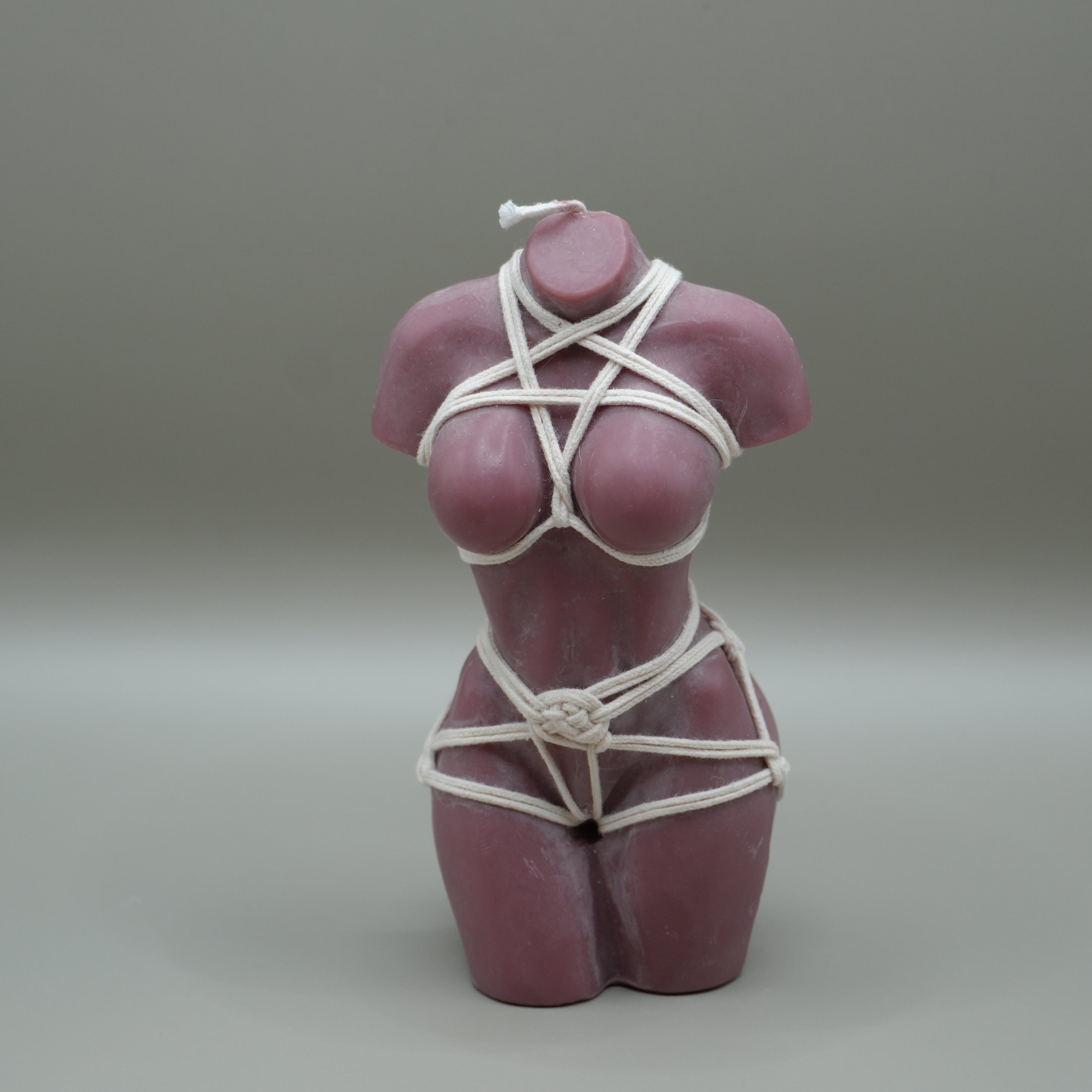 Small Female Torso Candle