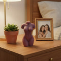 Small Female Torso Candle