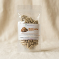 Iron Lion Capsules | Jamaican Roots Tonic Supplement with Sarsaparilla, Chaney Root (Cocolmeca), Strongback, Allman Strength