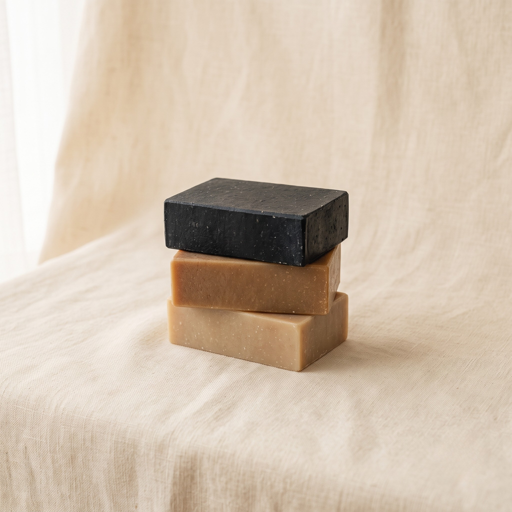 Super Sea Moss Soap with Purple Sea Moss, Gold Sea Moss and Spirulina